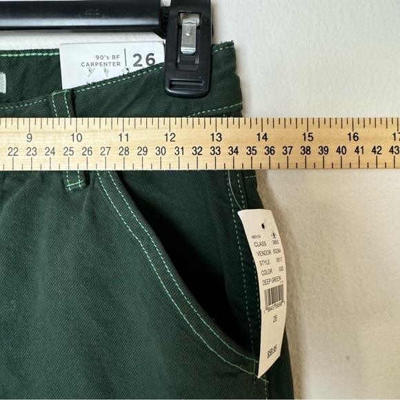 PacSun Ocean Green '90s Boyfriend Carpenter Pants - Picture 10 of 12
